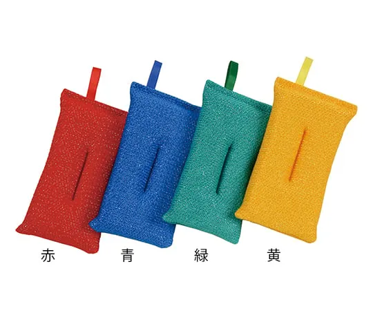 3-4725-05　High Mesh Cleaner 145 x 70 x 20 mm Red