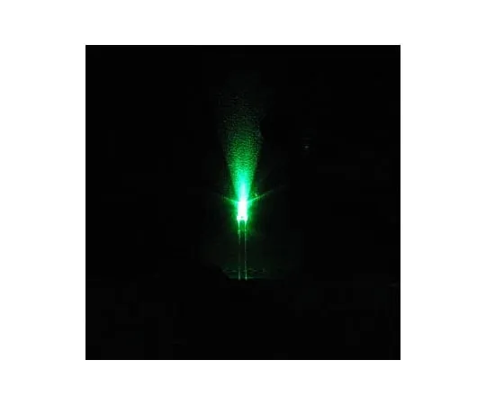 63-3047-40　LED (3 mm/green/high brightness/focusing/3.2 V/20 mA/2700 mcd)　BL304G6CA3C02