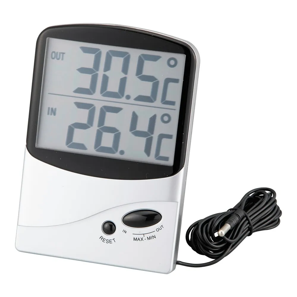 4-3726-01　Thermometer (Large Screen Type)　986