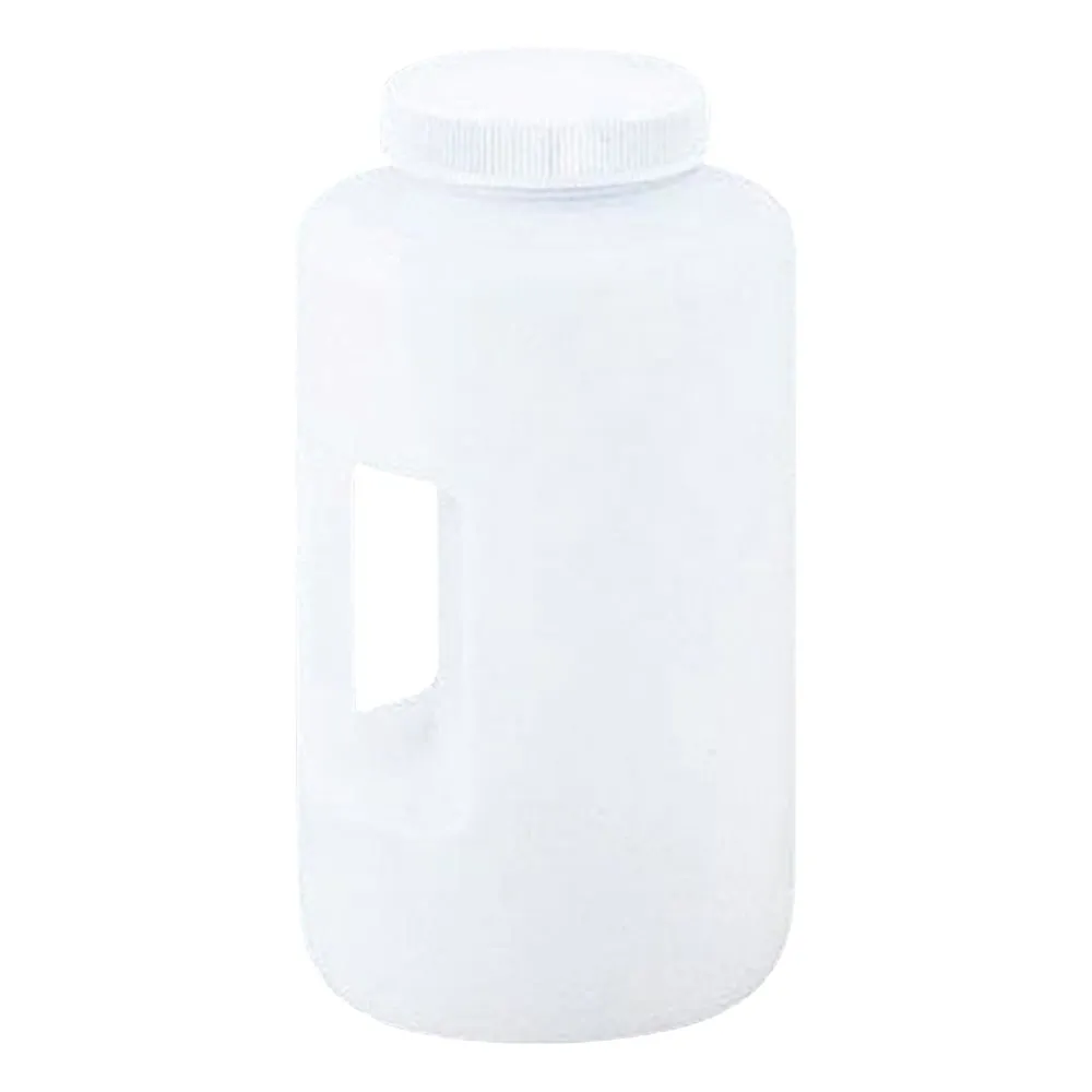 1-1781-01　Wide-Mouth Bottle with Handle Round Made Of PP　583257