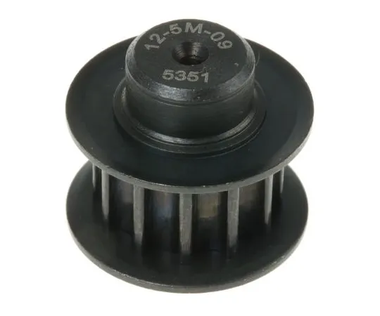 63-4580-90　RS PRO Timing Belt Pulley, Steel 9mm Belt Width x 5mm Pitch, 12 Tooth　182-717