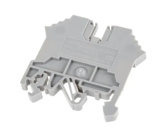 63-4636-10　RS PRO Grey Feed Through Terminal Block, 0.2 → 2.5 mm², 0.2 → 2.5mm², 800 V　501-639