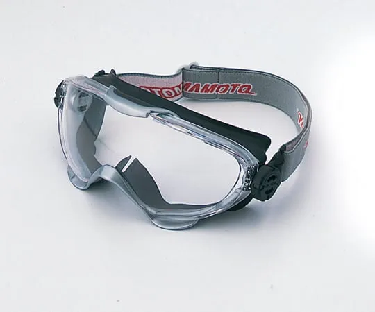1-6674-01　JIS Safety Goggles YG6000 Black Silver　YG-6000