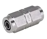 61-7637-75　Stainless Steel (SUS316) Tightening Fitting Union Straight φ4　NSU0420