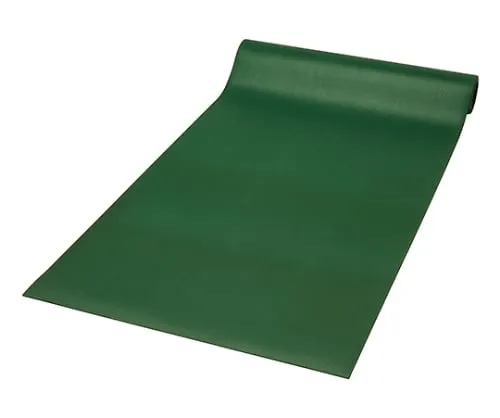 61-3377-01　Ribbed Rubber Long Mat Green　410-0600