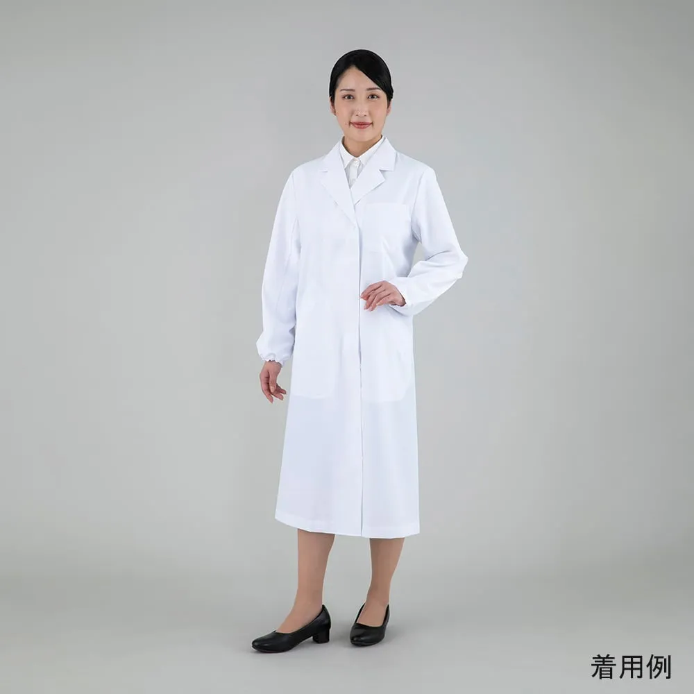 3-9746-11　Comfortable & Refreshing White Coat (For women) S　AS9746-WS