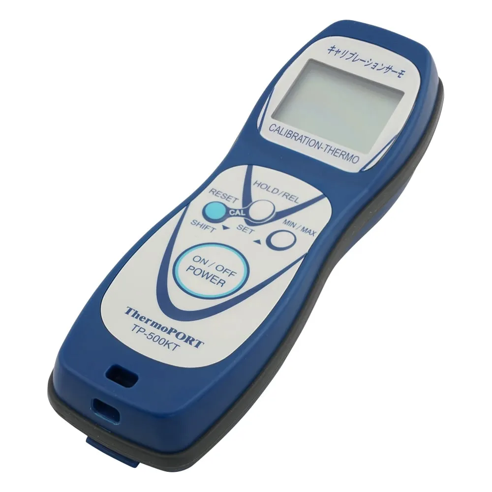 2-448-01-56　Handy Thermometer (fast response temperature compensation structure type) with English Calibration Certificate　TP-500KT