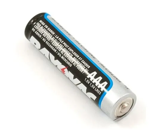 67-0430-13　［Discontinued］750 mAh Alkaline Battery - AAA　PRT-09274