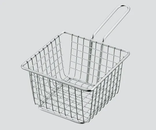 3-6213-01　Small Type Wire Basket 120 x 120 x 75mm　No.129
