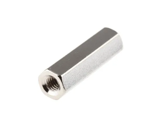 63-4589-02　RS PRO Brass Hex Standoff, Female/Female, 25mm, M4 x M4　222-503