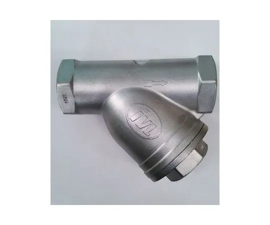 64-3297-33　IVALUE Stainless Steel Screw Type Y-Shaped Strainer 60 Mesh　IVL-SYST-M6015A