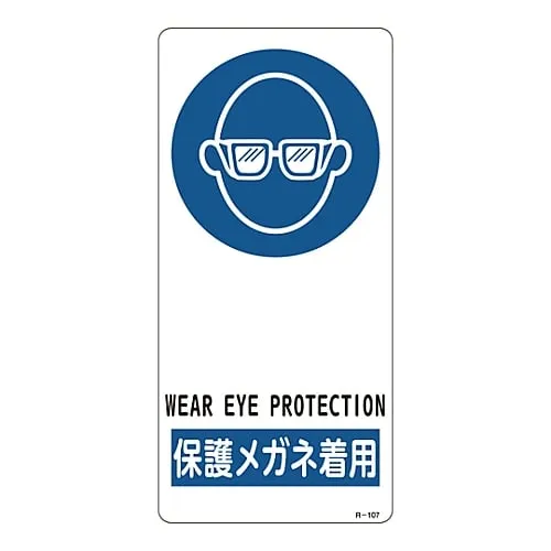 61-3388-43　Sign Wear Protective Eyewear R-107　356107