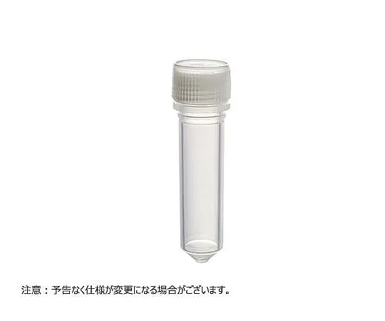 65-3852-10　MICREWTUBE 2.0 ml Conical Type Natural Lip Seal Cap 1000 Pieces　T338-7