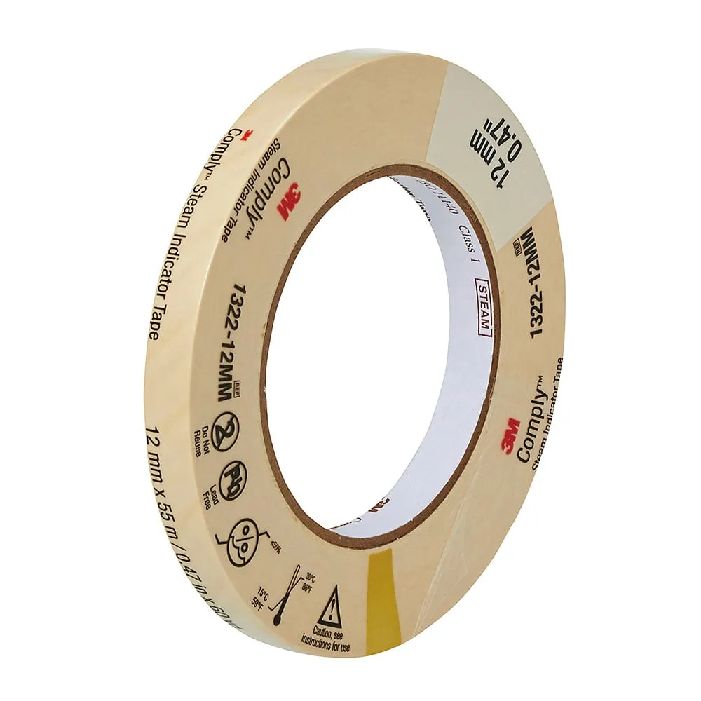 61-0498-31　Comply (TM) Chemical Indicator Tape 12 mm x 55 m　1322-12MM