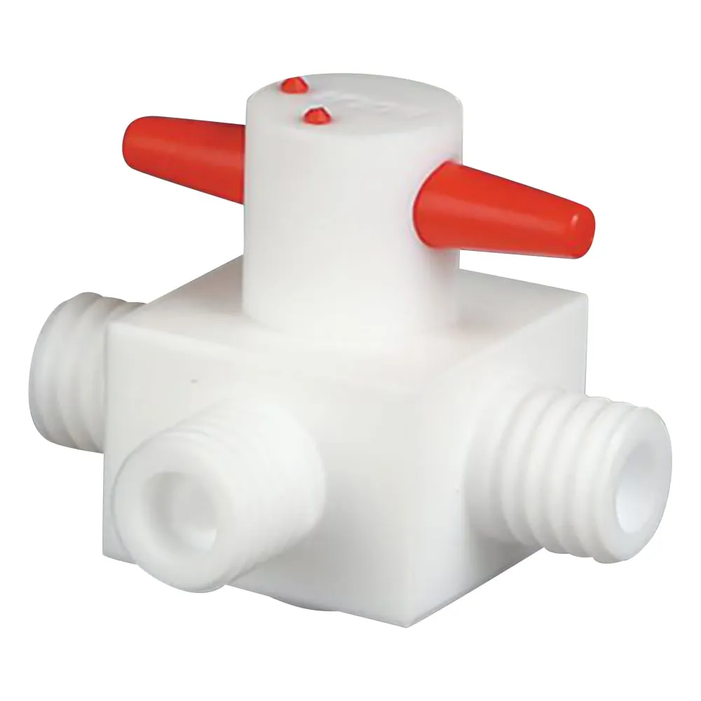 3-8236-02　PTFE Stopcock　E  686-14