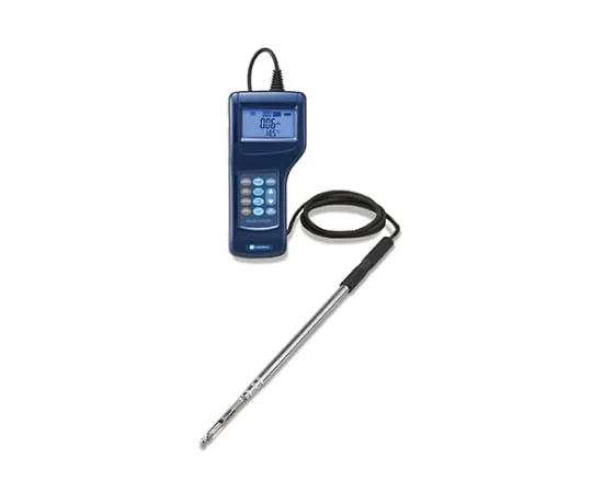 61-4483-12　Anemomaster Standard: Stretchable Directional Probe/Measurement Item: Wind Velocity, Wind Temperature/With Certificate)　6035-00
