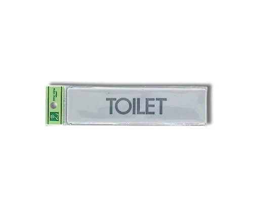 61-7414-96　TOILET 160mm x 40mm x 2mm　EL416-15