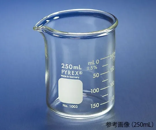2-9426-02　［Discontinued］Beaker PYREX(R) (Thick Type) 1003-250mL　1003-250