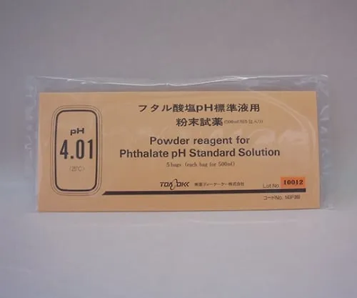 61-8518-05　Standard Solution Powder pH4.01 for 500mL 5 Pcs　143F060