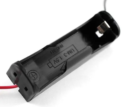 63-3113-23　Battery Case AA x 1 lead wire leaf Spring Terminal　BHC-311A