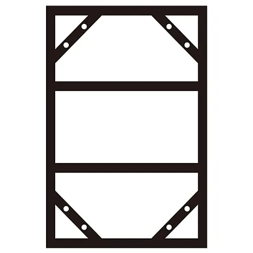 61-3396-01　Slide Angle (300 x 600mm, Meiji Mountain Type) KHY-3SA　55300
