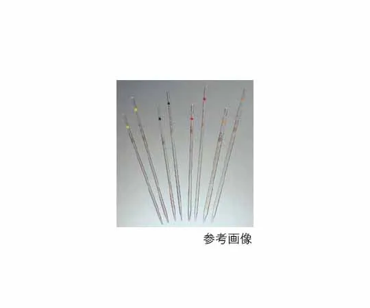 61-9724-54　Measuring Pipette (Shorty Type, Normal Scale) 1mL -10 Pieces　MS-PIPET1S