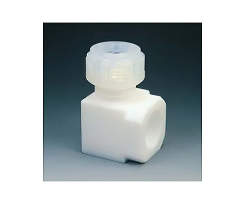 61-3529-69　Fluorocarbon Resin Half Female Joint L-Type 6φ x RC1/4　NR0067-01