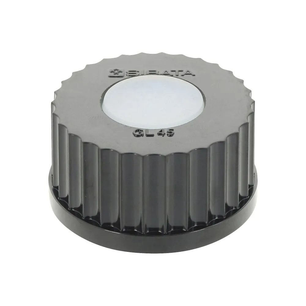 61-4411-26　Screw Cap Bottle Black Cap with Holes GL-45　017200-455A