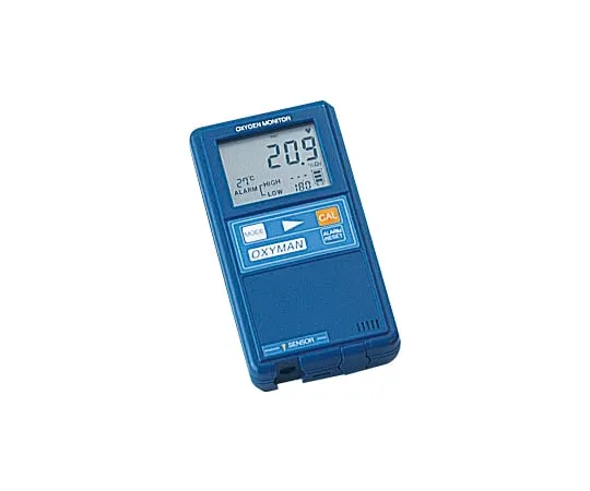 1-5664-21-20　Oxygen Monitor (OXYMAN) With Built-in Sensor With Calibration Certificate　OM-25MF01
