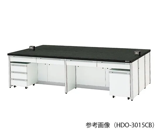3-7854-01　Central Laboratory Bench Frame Type (1800 x 1200 x 800mm)　HDO-1812CB