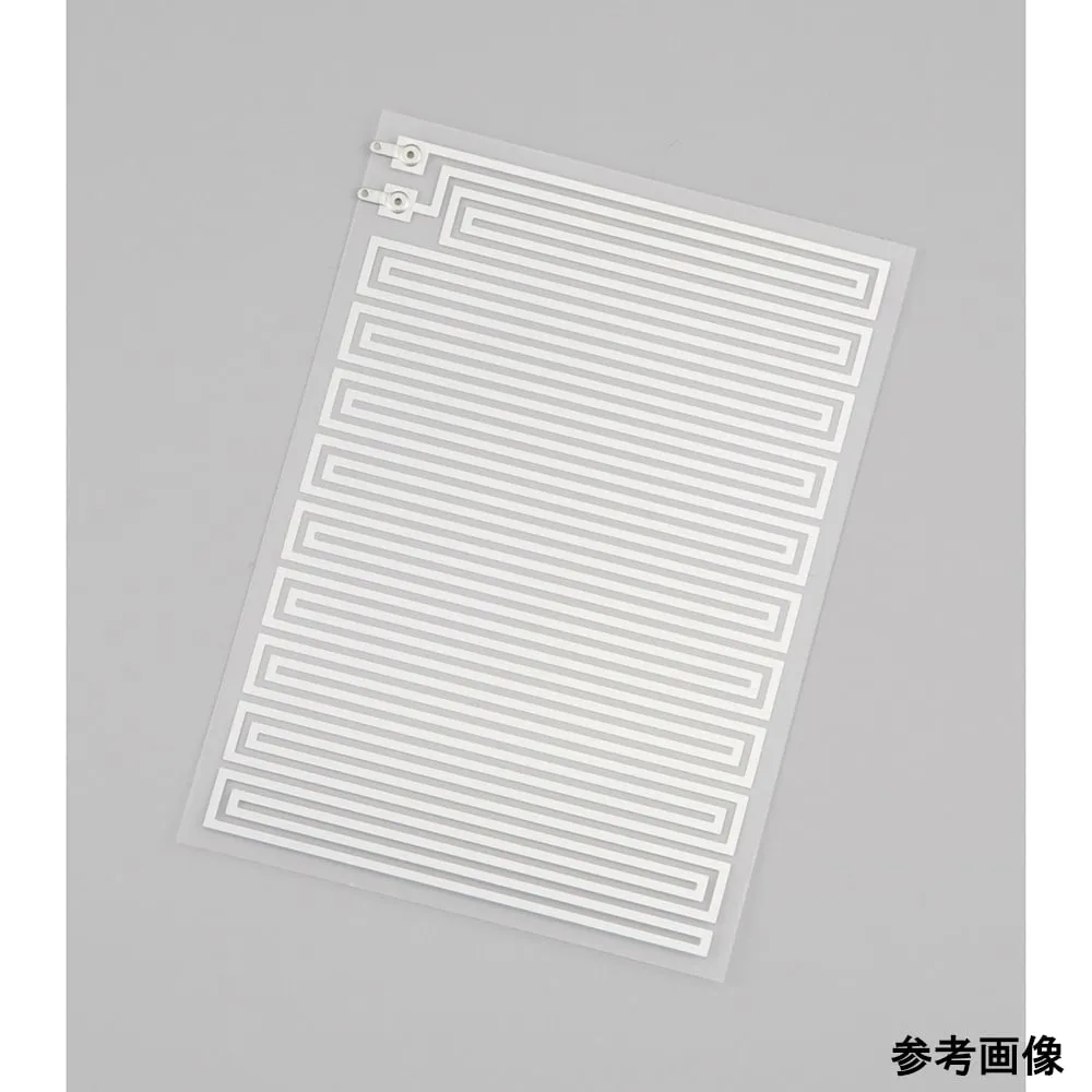 4-4639-01　Aluminum foil film heater, one side with slight adhesion, 3.3 ohm　AL-A5-30-3.3G