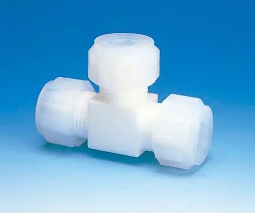 61-4380-16　PTFE Connection Joint T Type 14φ　F-2056-01