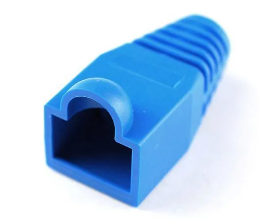 63-3113-41　RJ 45 modular cover (blue)　MPQ-VA60BL-08
