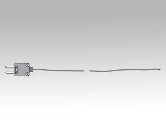 1-3234-13　Temperature Data Logger 0602.0645 Element K Thermocouple Temperature Probe (Fiberglass Coated)　602.0645
