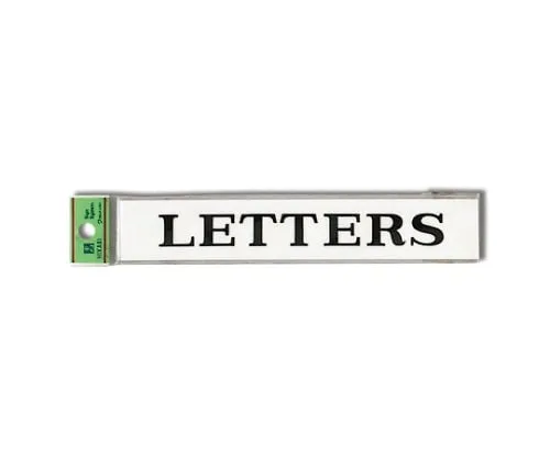 61-7411-36　LETTERS 180mm x 30mm x 2mm　UP318-7