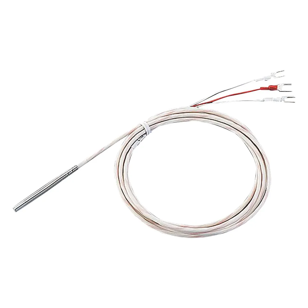 5-1081-01　Platinum Resistance Thermometer Class A Three-Wire System (Teflon(R) Mold Type)　L-TN-4-PT100