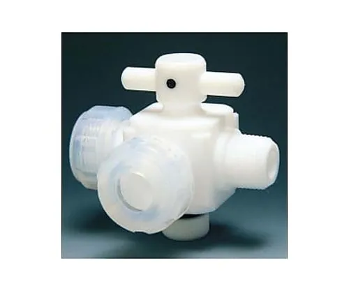 61-3528-08　Fluorocarbon Resin Three-Way Valve For Device 6φ　NR0024-01