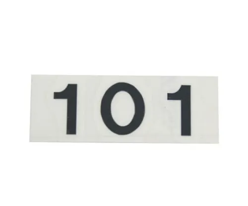 61-7392-36　Character Seal Black 101　CL176-101