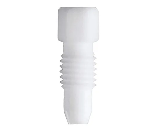 1-1735-43　Tube Fitting PTFE WHITE φ 1.6 mm　107041