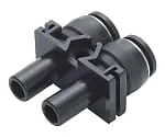 61-7652-62　Connector Straight Male, Mini φ3　PQ3M-A