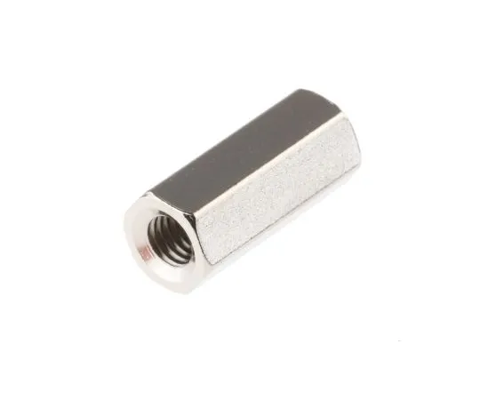 63-4588-89　RS PRO Brass Hex Standoff, Female/Female, 12mm, M3 x M3　222-402