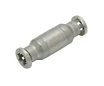 61-7634-81　［Discontinued］Stainless Steel (SUS316) Fitting Union Straight φ4 Clean Package　SSU4-C