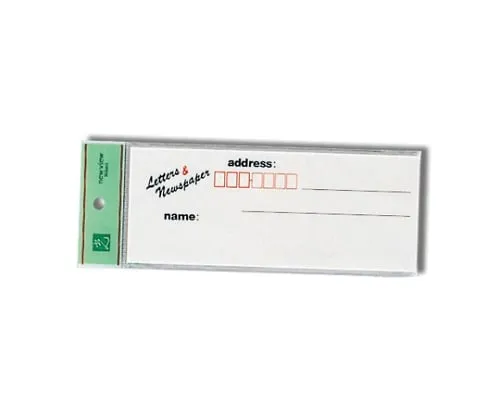 61-7415-12　Post Name Plate 200mm x 80mm x 2mm　HB822-1