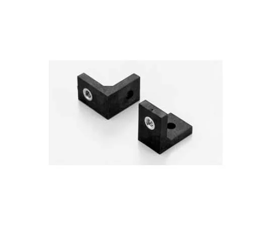 63-3121-20　Printed Circuit Board Mounting Bracket Screw holes M3 & 3.2 phi L-shaped (10 pieces)　AXA-15-M3-3.2