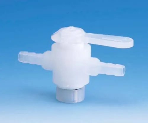 61-4384-74　PFA Barb Type Two-Way Valve 8φ　F-2220-02
