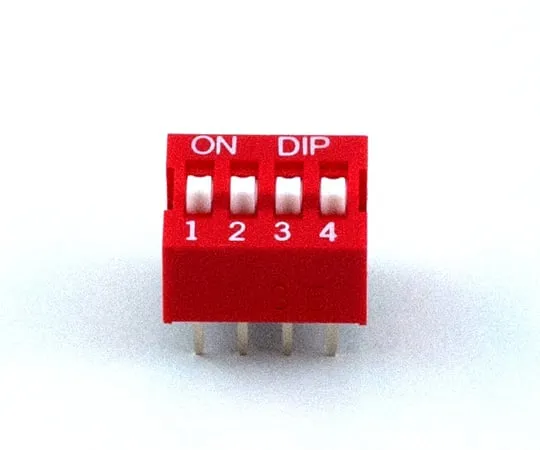 63-3056-03　DIP Switch 4 Pole　DS-04-V
