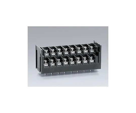 63-3147-85　2 Stage Terminal Strip For Printed Circuit Boards 250 V -10 A Square Washer Screws 16 Poles　ML740W1BF16P