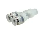 61-7645-07　Tube Fitting PP Branch Y R1/8　PPX4-01
