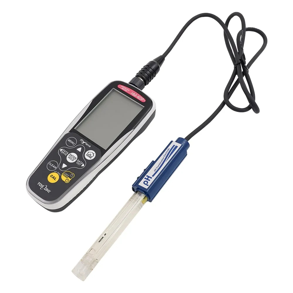 4-1303-01　Portable pH Meter Mylana　HM-40P-pH