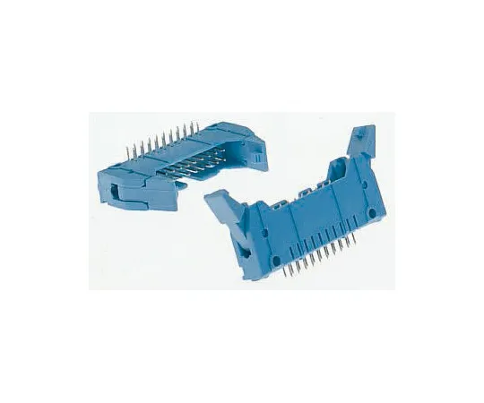 63-4628-04　Substrate Header 20 poles 2 rows right angle wire to substrate 2.54 mm amplifier latch　2-5499141-4